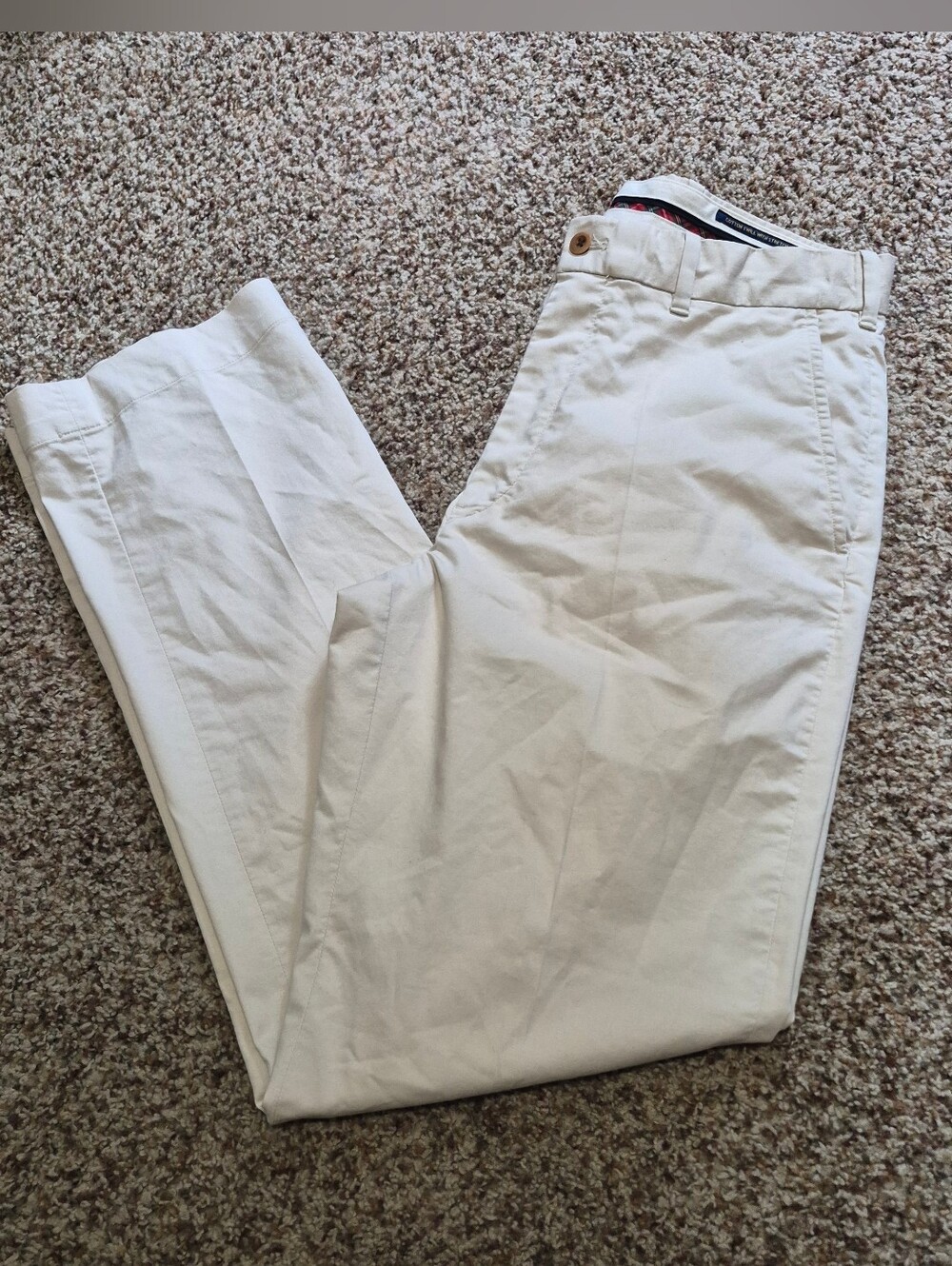 Polo Golf Ralph Lauren Golf Classic Fit Cream Chino Pants 32X32